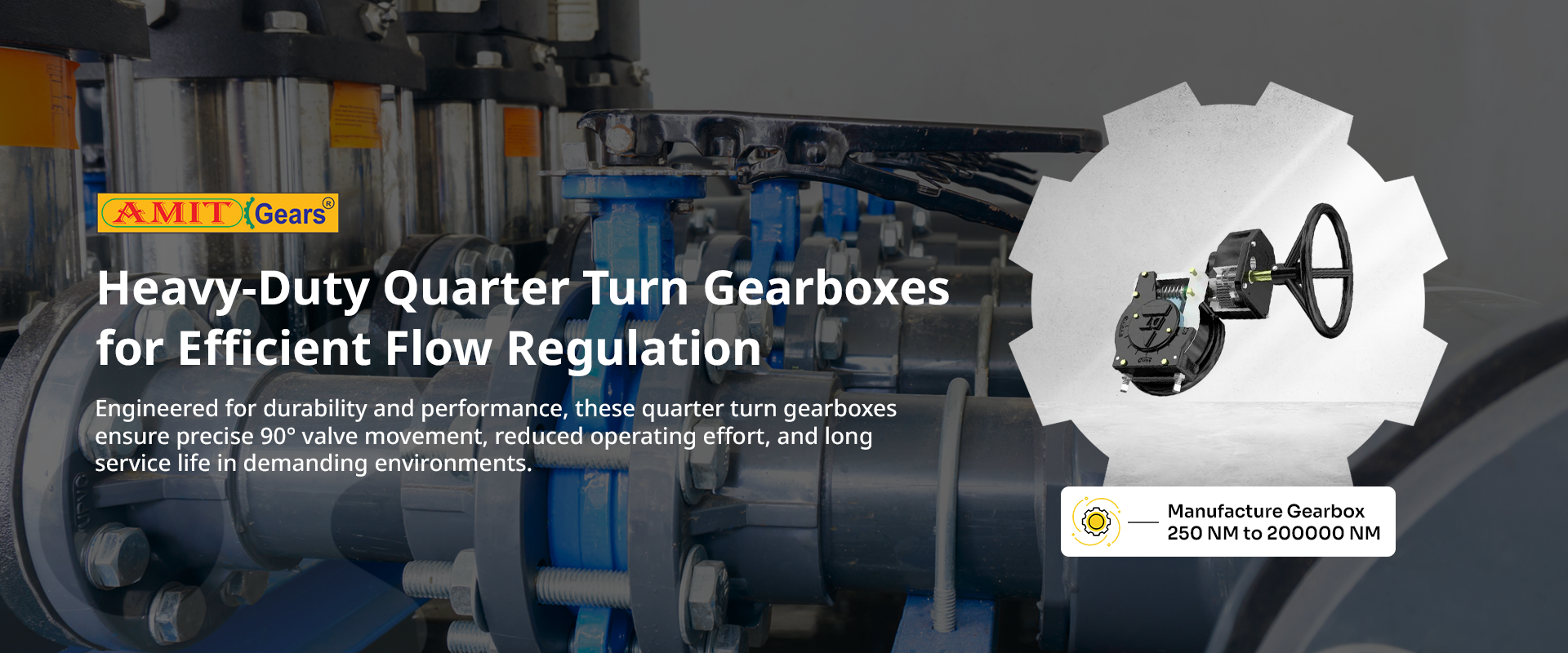 Quarter Turn Gearbox