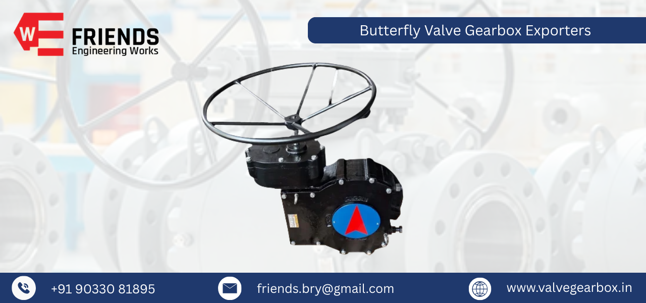 Butterfly Valve Gearbox Exporters