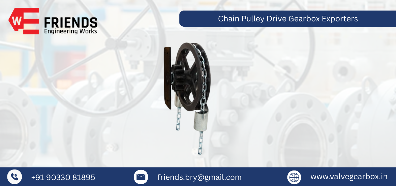 Chain Pulley Drive Gearbox Exporters