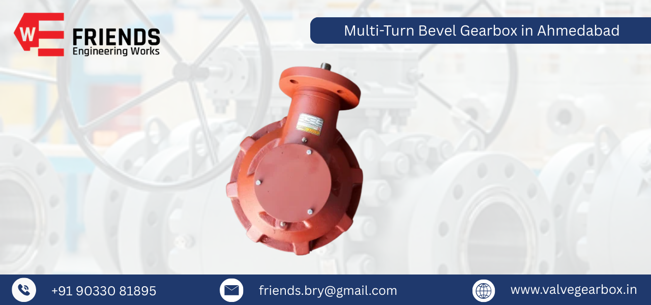 Multi-Turn Bevel Gearbox in Ahmedabad