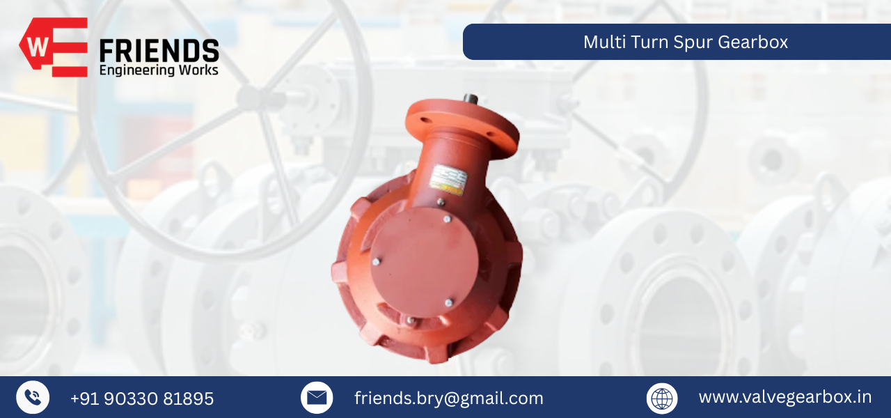 Multi Turn Spur Gearbox