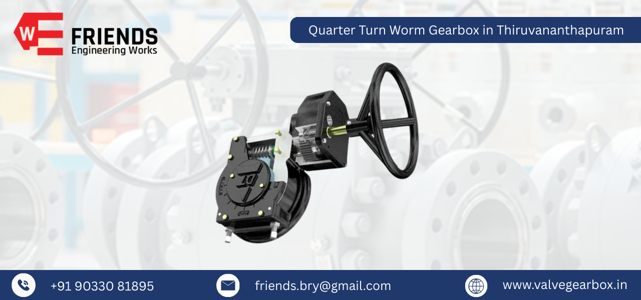 Quarter Turn Worm Gearbox in Thiruvananthapuram